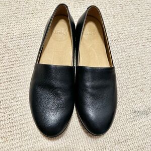 Dansko Women's Black Leather Loafers